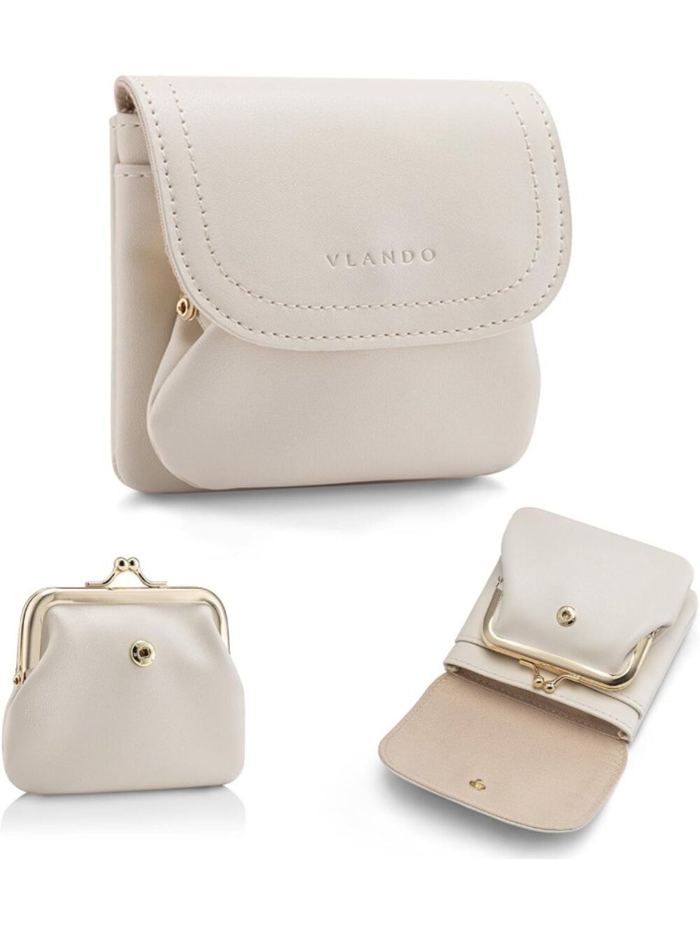 2-in-1 Mini Jewelry Travel Case with Detachable Pouch - Perfect for Travel